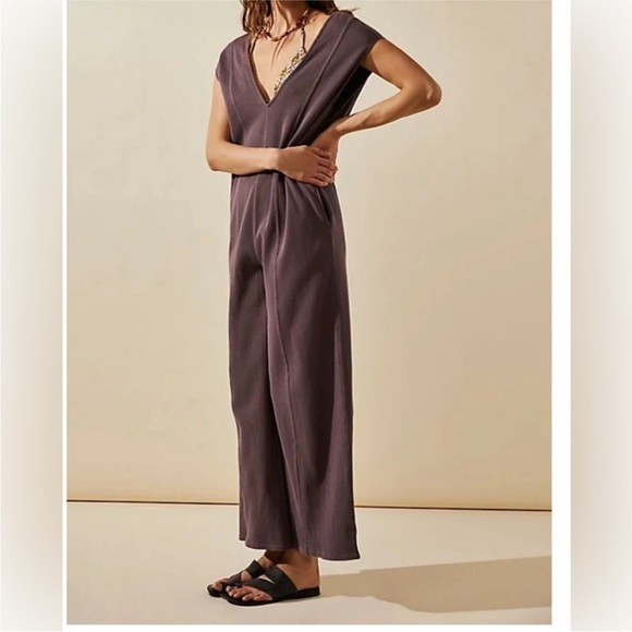 Free people Avenue one piece jumpsuit L